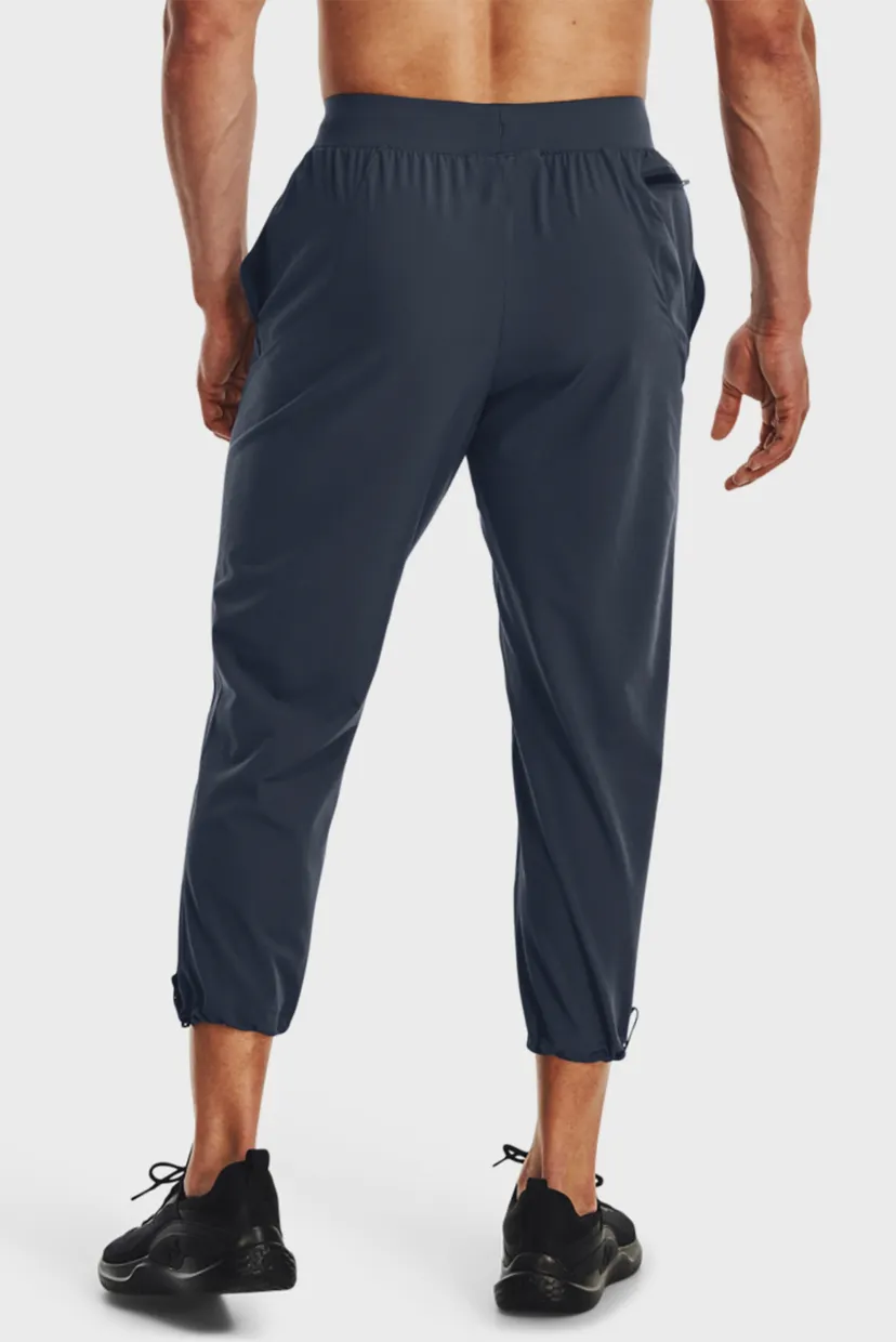 Чоловічі темно-сірі спортивні штани UA Unstoppable Crop Pant 3