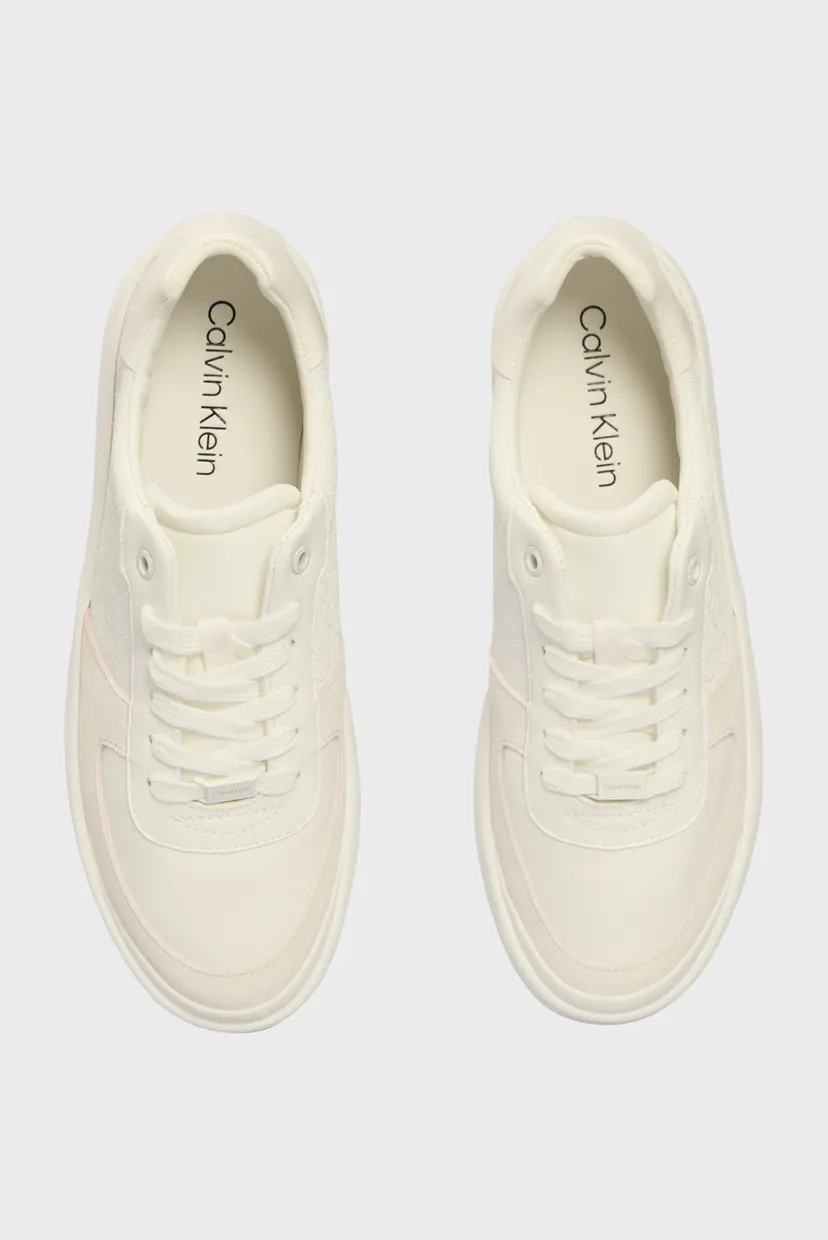 Женские белые сникерсы VULC LACE UP - MONO 4