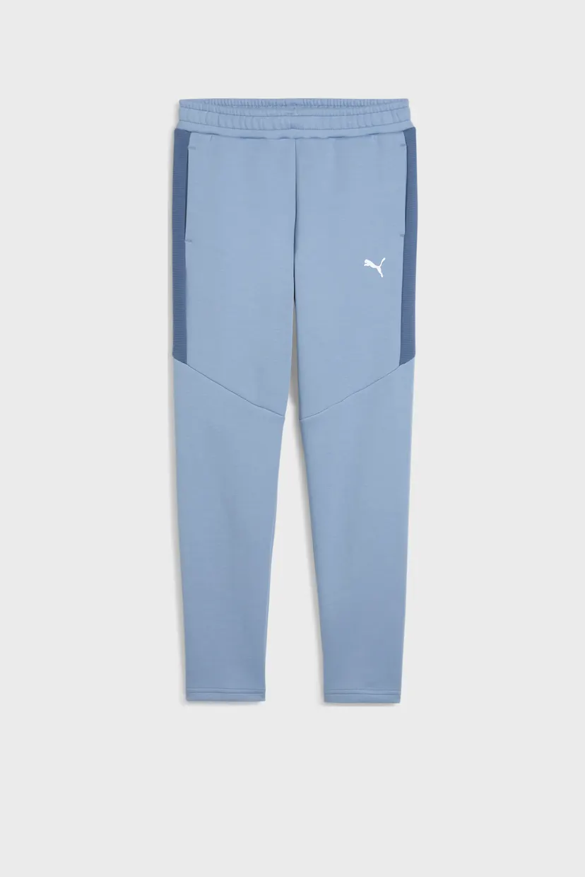 Детские голубые спортивные брюки Evostripe Pants Youth 4
