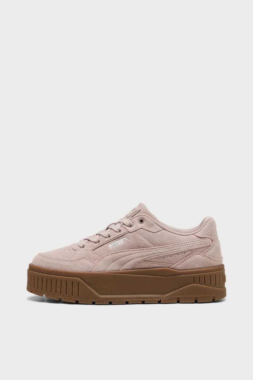 Женские пудровые замшевые сникерсы Karmen II Idol Suede Sneakers Women 3