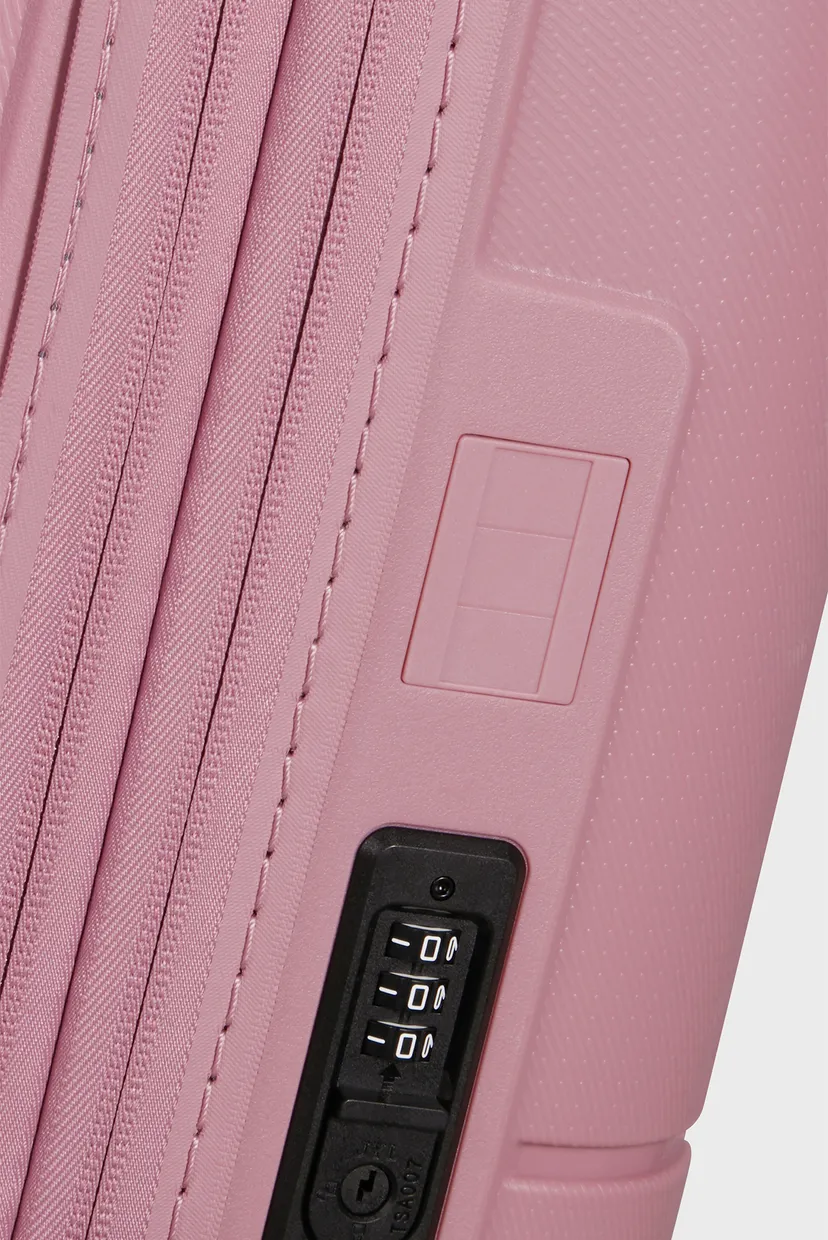 Женский розовый чемодан 55 см DASHPOP LILAS PINK 6