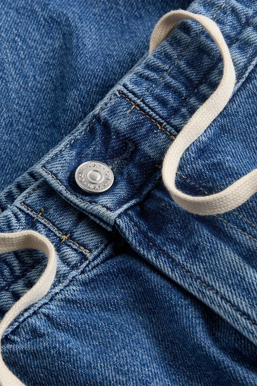 Мужские синие джинсовые шорты PULL ON RELAXED DENIM 5