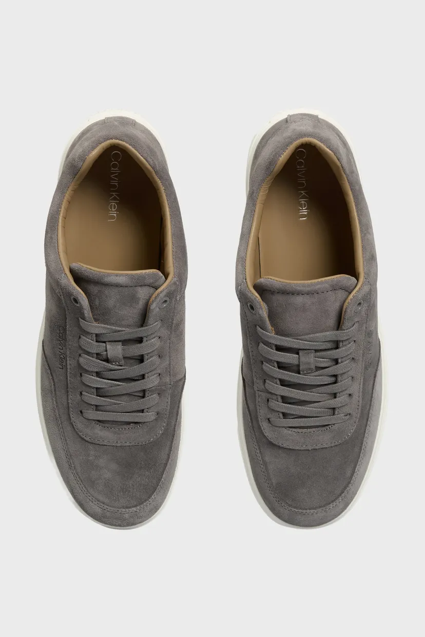 Мужские серые замшевые сникерсы CLEAN CUP LOW 4