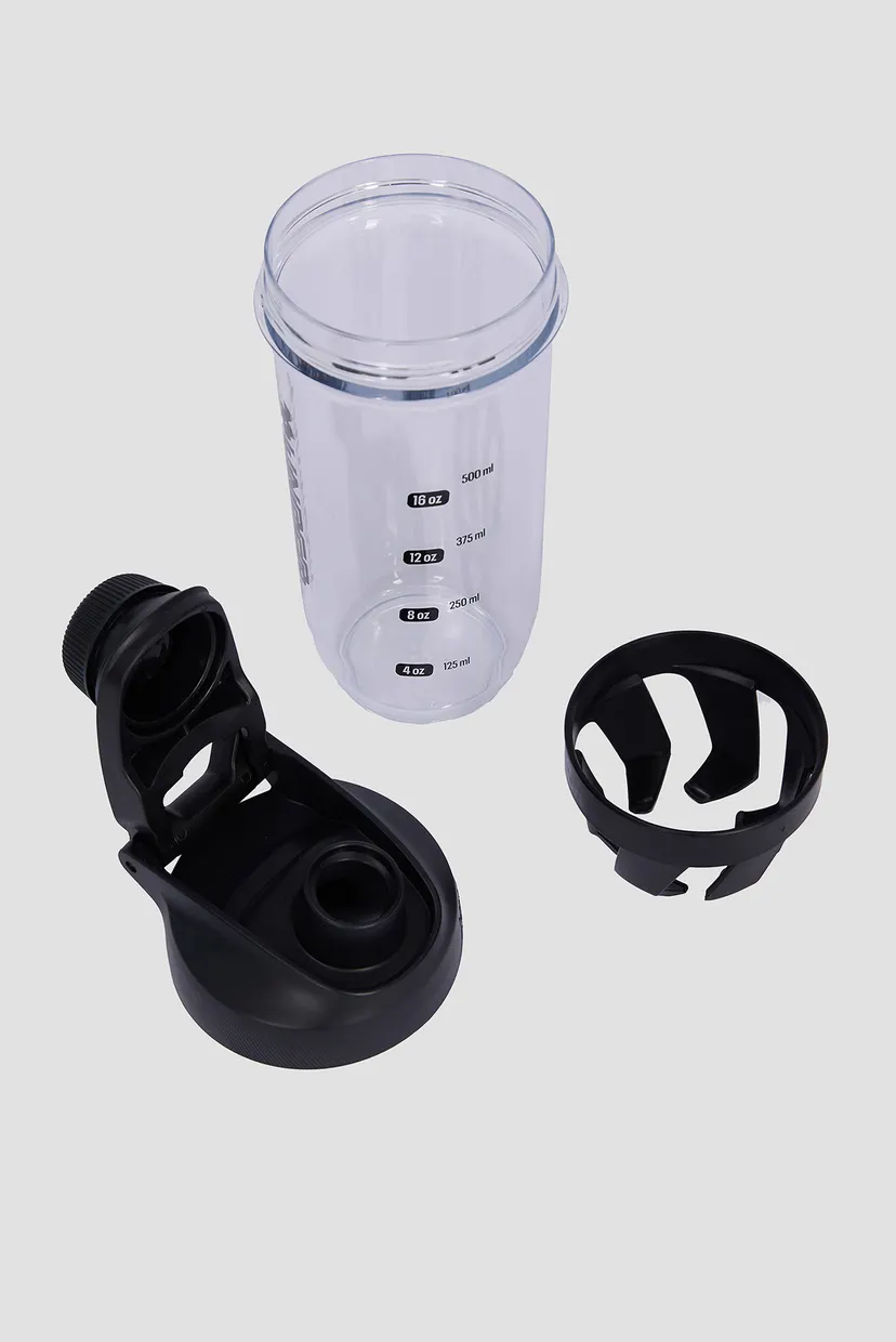 Чорний шейкер UA 24oz Clarity Shaker Bottle Clear/Black OSFA (710 мл) 3