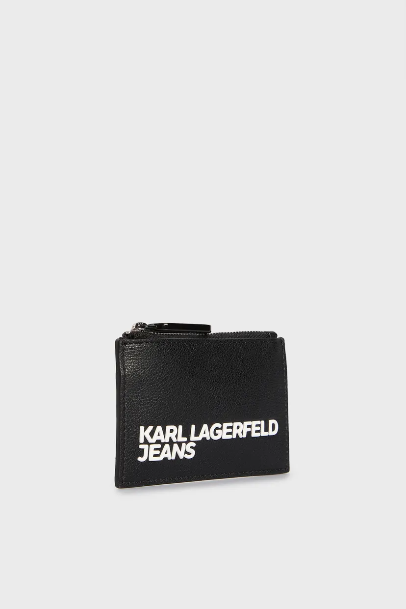 Жіночий чорний гаманець klj essential pu card holder 3