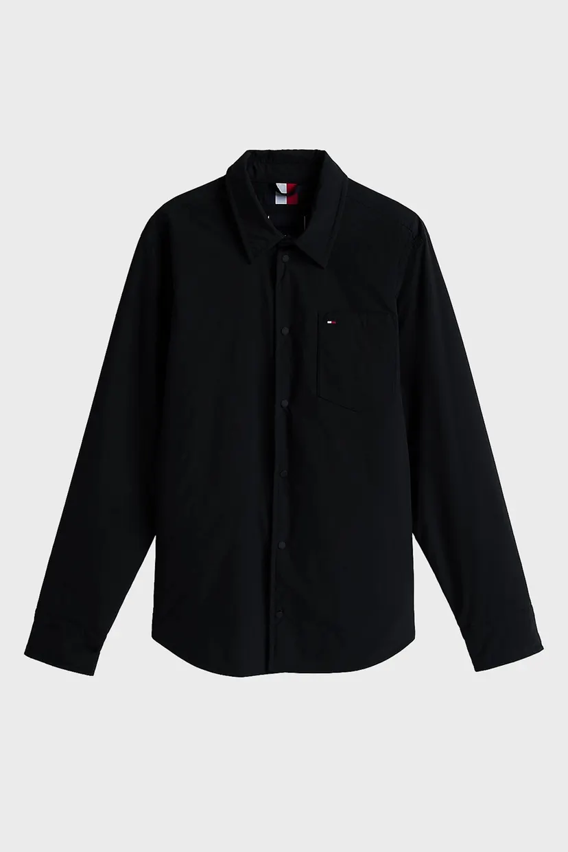 Чоловіча чорна сорочка-пальто LW PACKABLE SHIRT JACKET 5