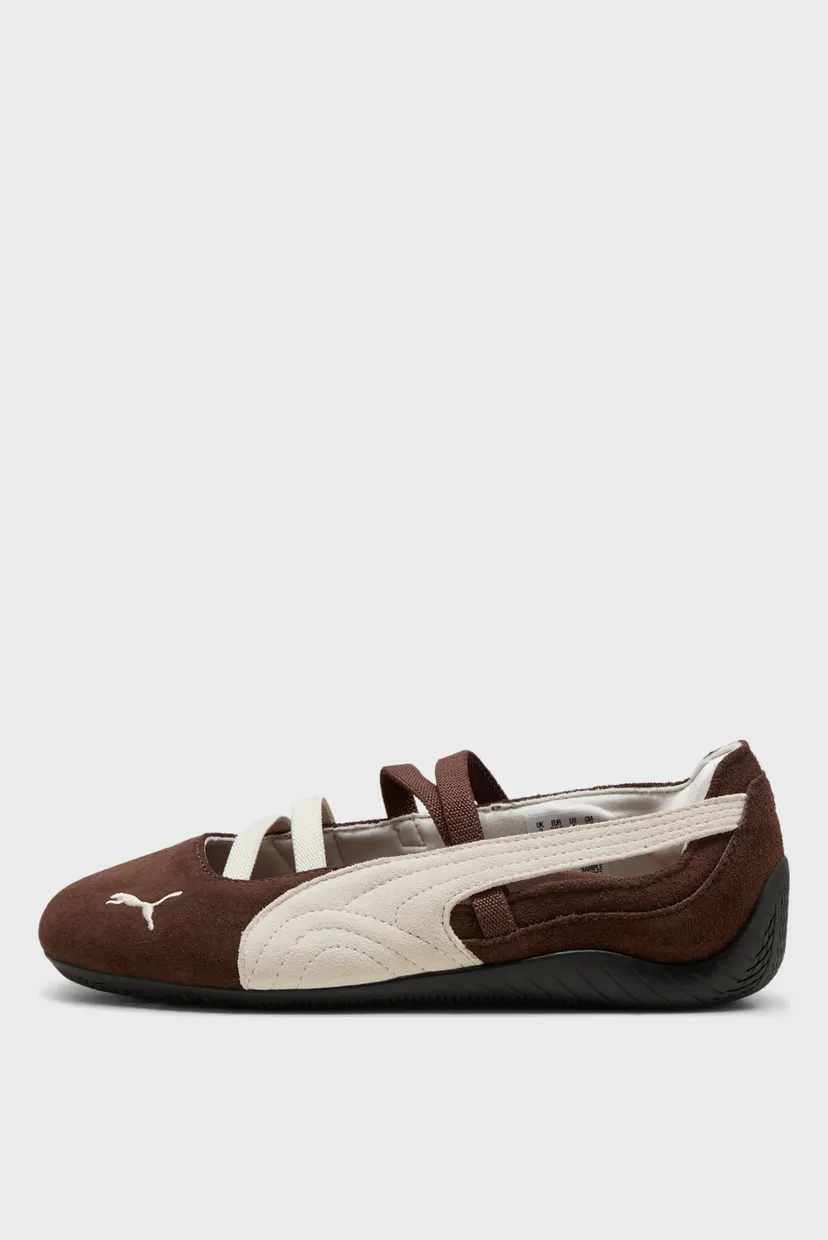 Дитячі коричневі замшеві балетки Speedcat Ballet Sneakers Youth 3