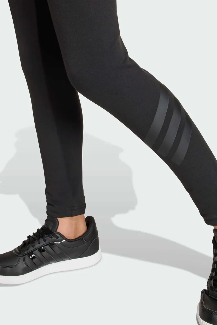Детские черные леггинсы FUTURE ICONS 3 STRIPES 5
