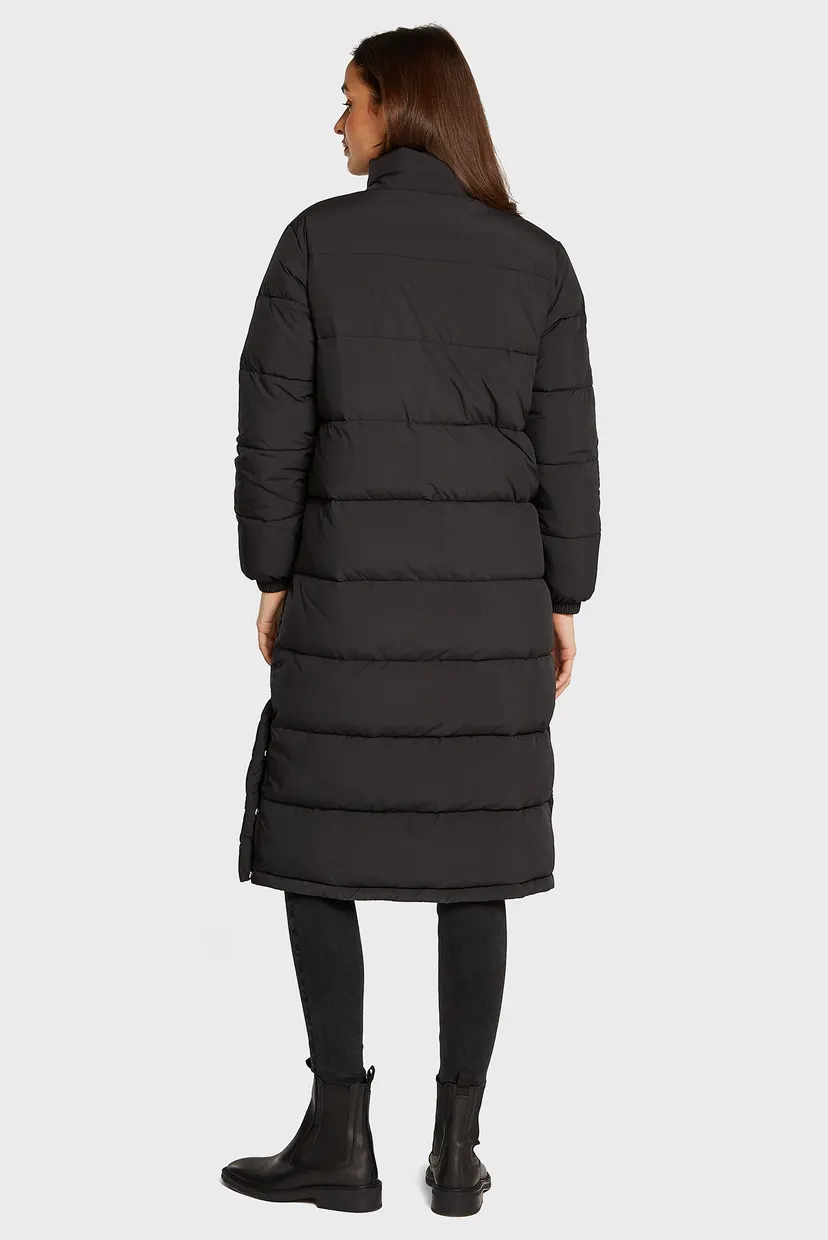Женская черная куртка TJW MAXI ESSENTIAL PUFFER 3