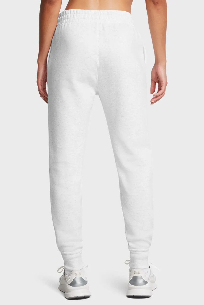 Женские светло-серые спортивные брюки UA Icon Fleece Jogger 3