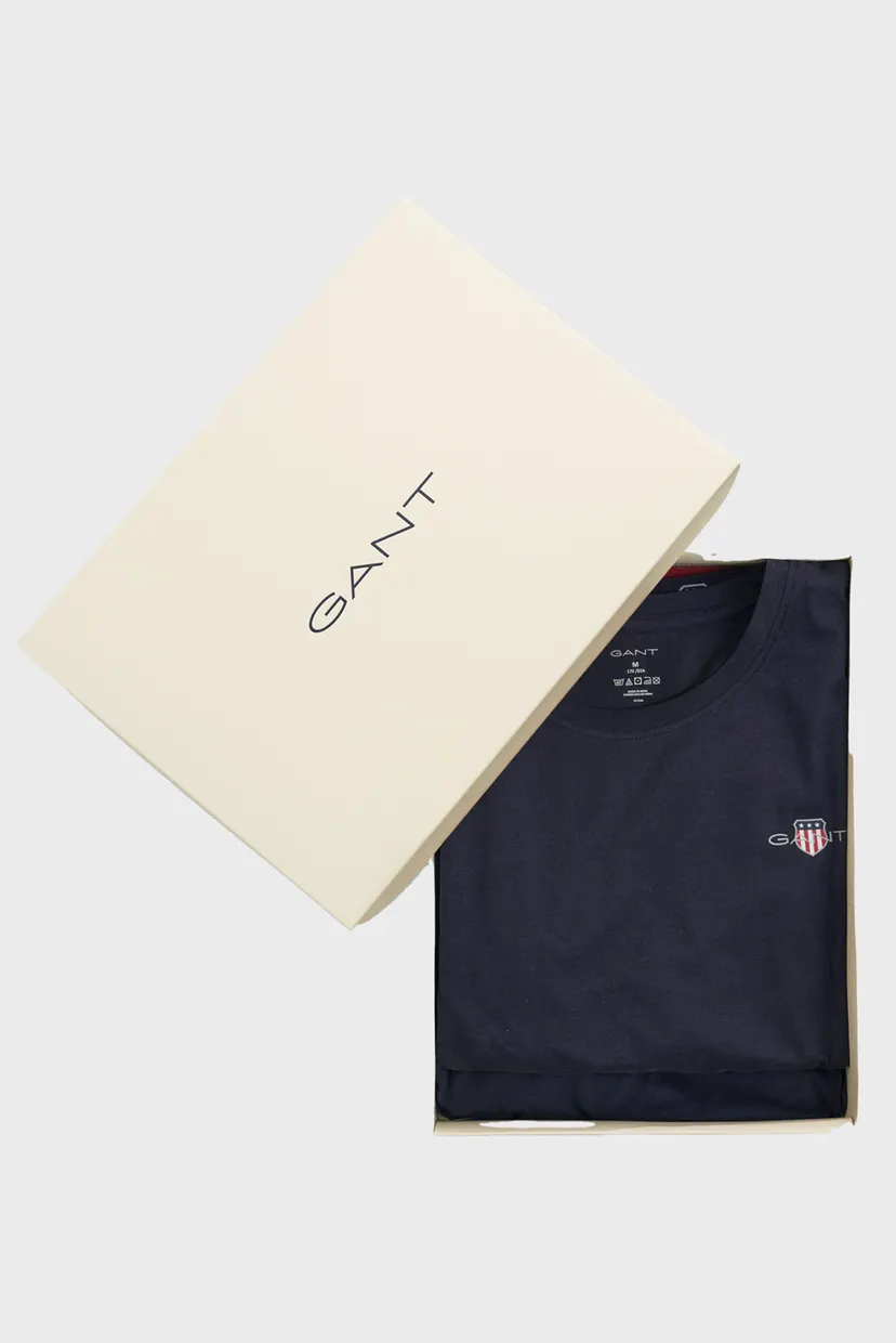 Мужская темно-синяя пижама (футболка, шорты) JERSEY PAJAMA SET GIFT BOX 7