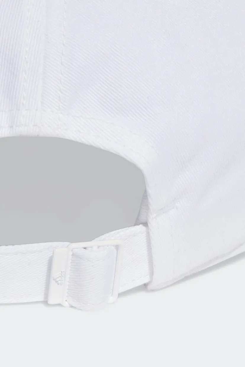 Белая кепка 3-Stripes Cotton Twill Baseball 4