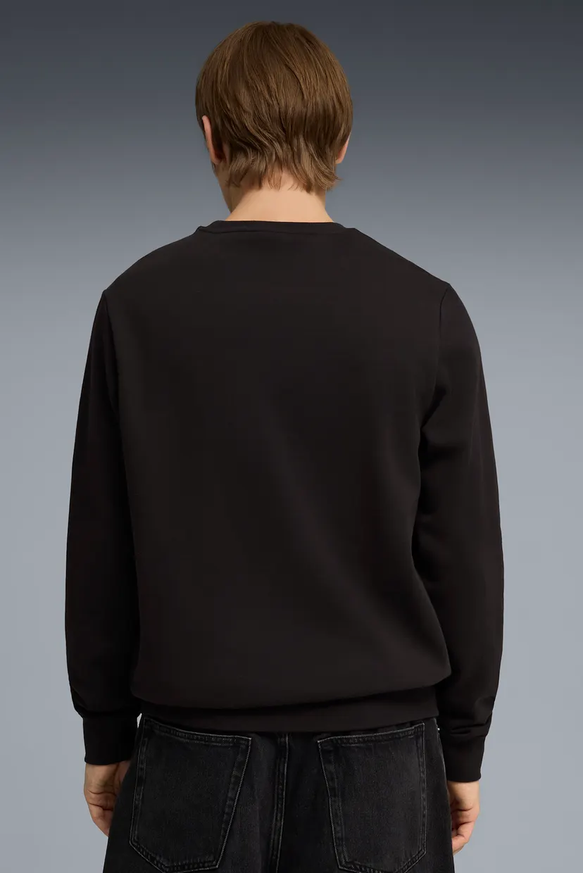 Чоловічий чорний світшот Essentials Small No.1 Logo Sweatshirt Men 3