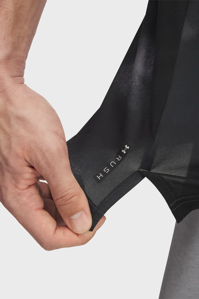 Чоловіча чорна футболка Vanish Energy Printed SS 3