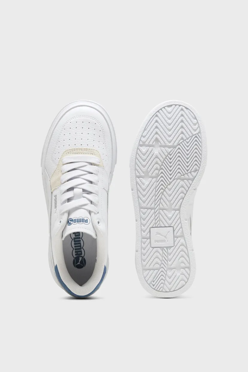 Женские белые кожаные сникерсы Cali Court Match Sneakers Women 4