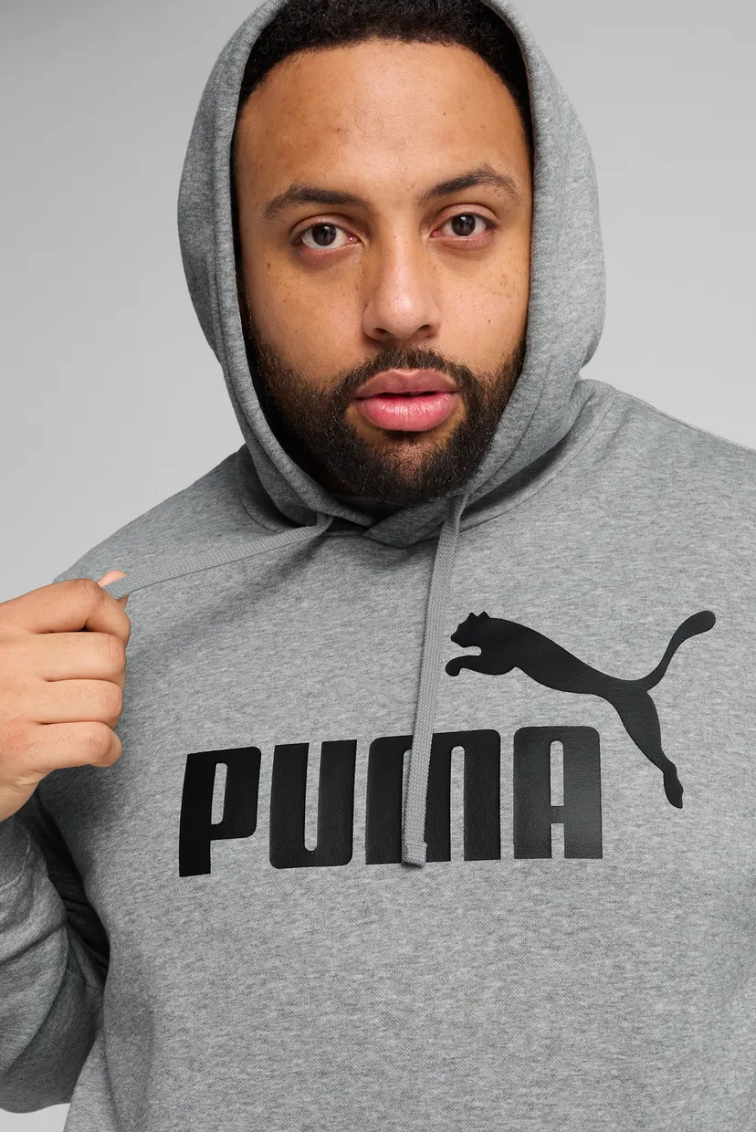 Чоловіче сіре худі Essentials No. 1 Logo Hoodie Men 4