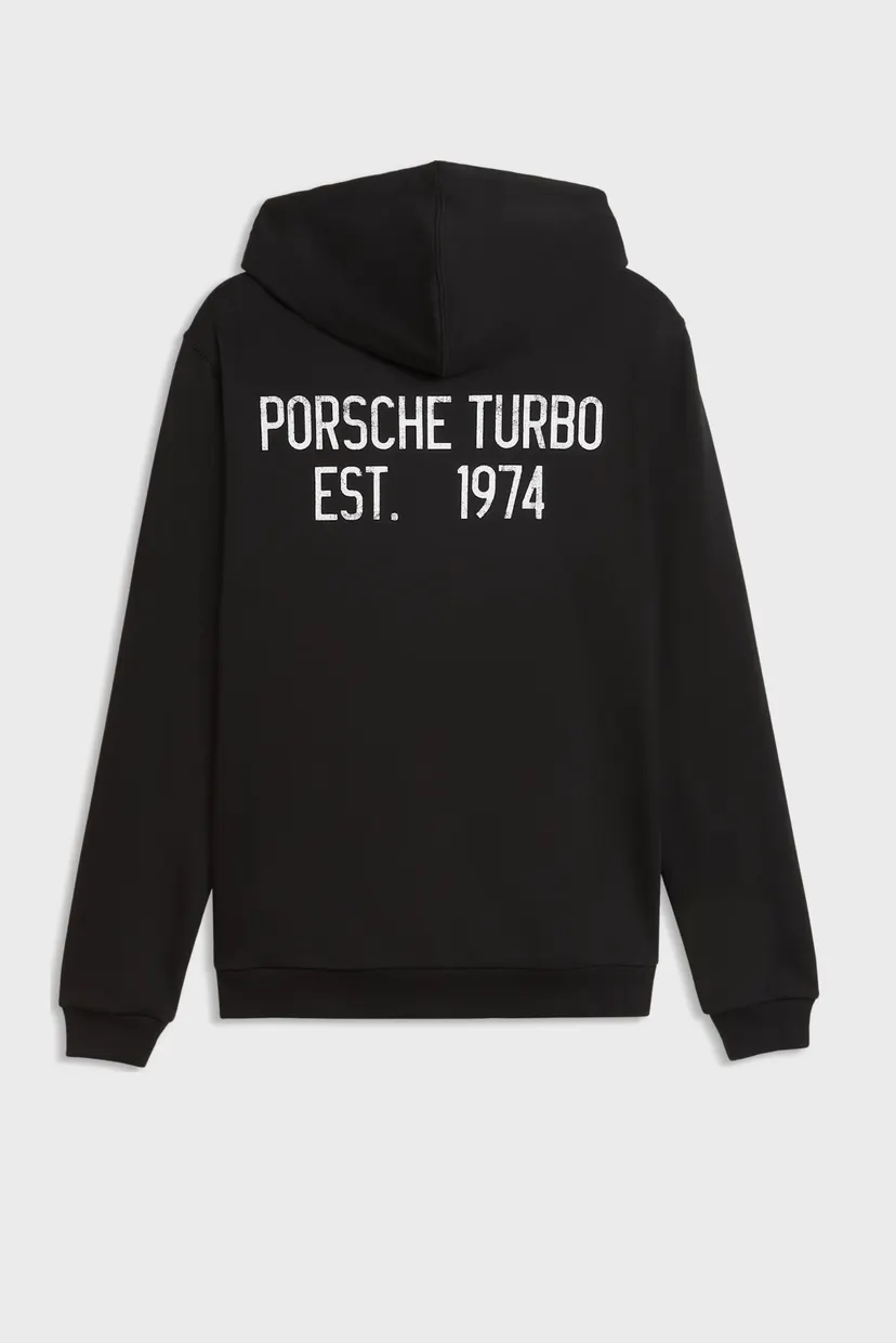 Мужское черное худи Porsche Legacy Sweat Jacket Men 5