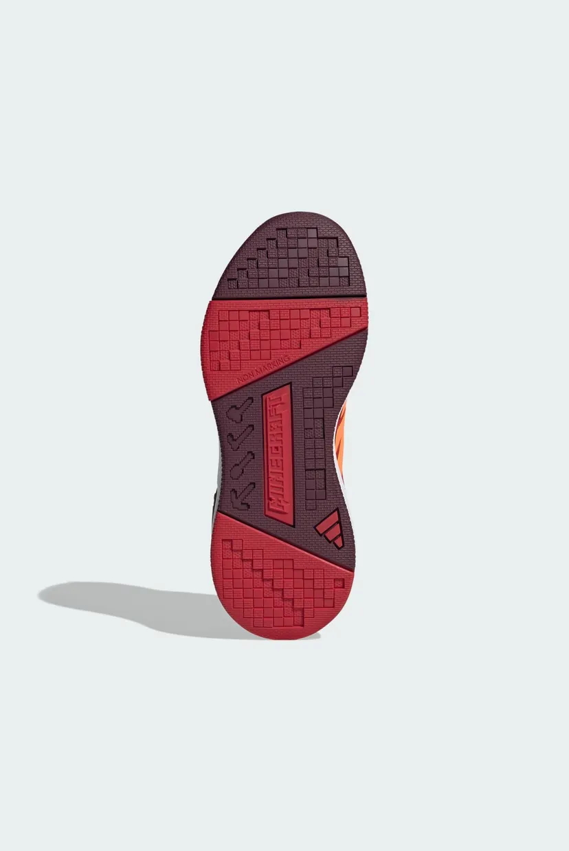 Дитячі червоні кросівки ADIDAS MINECRAFT PRO JUNIOR 3