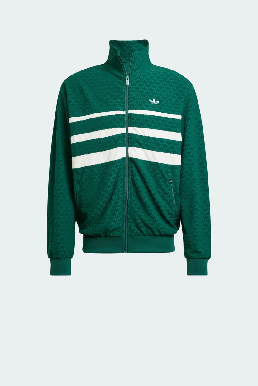 Чоловіча зелена спортивна кофта з візерунком Monogram 6