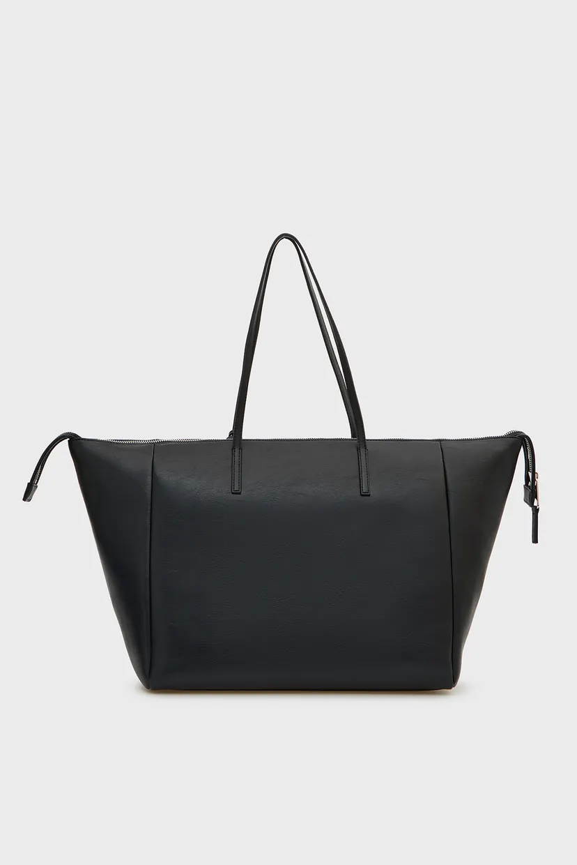 Женская черная сумка BOLD TOTE 4