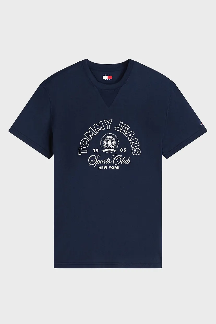 Чоловіча темно-синя футболка REG CREST CLUB SS TEE 6