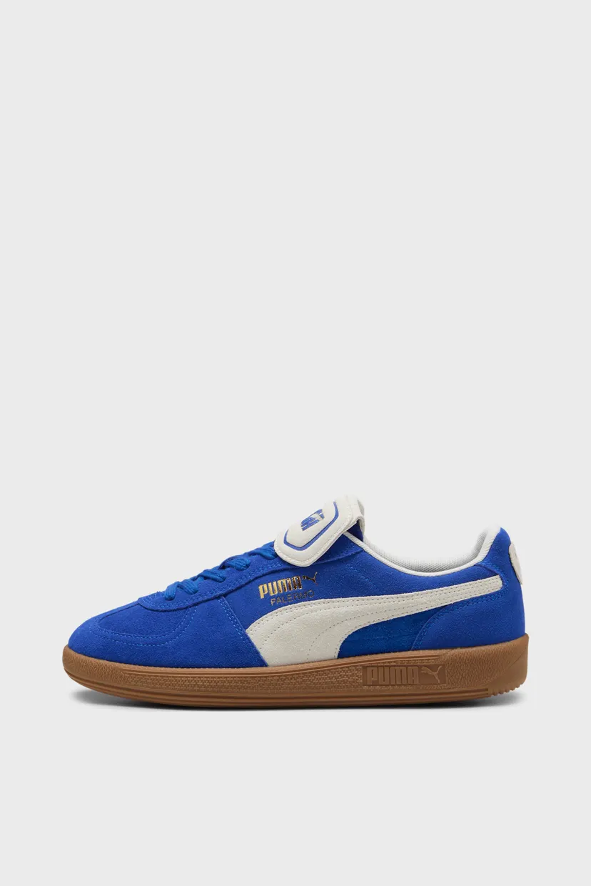 Синие замшевые сникерсы Palermo PREMIUM Suede Sneakers 3