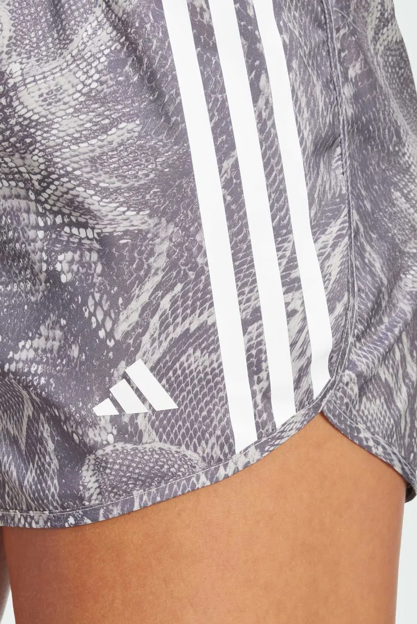 Жіночі сірі шорти з візерунком Own the Run Excite Allover Print AEROREADY 4