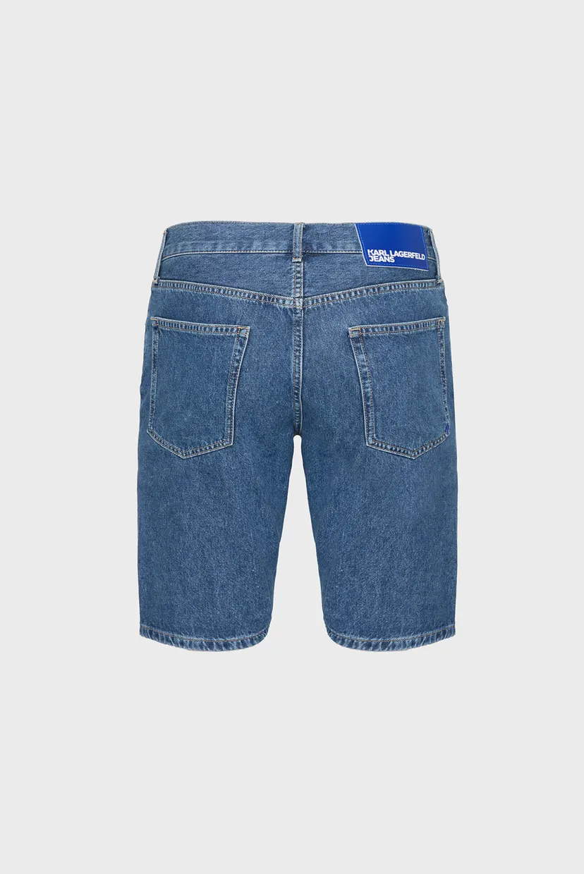 Мужские синие джинсовые шорты klj tapered denim short 7