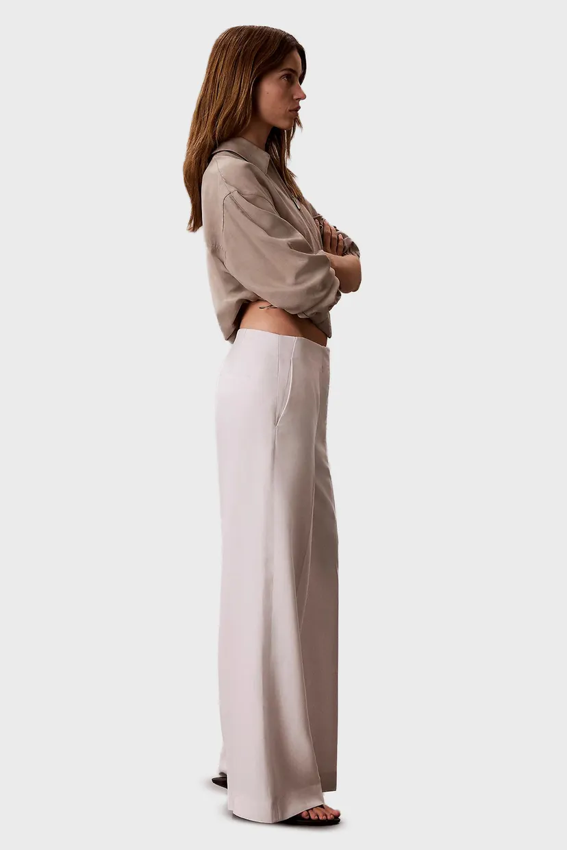 Женские белые брюки DRESSY 3