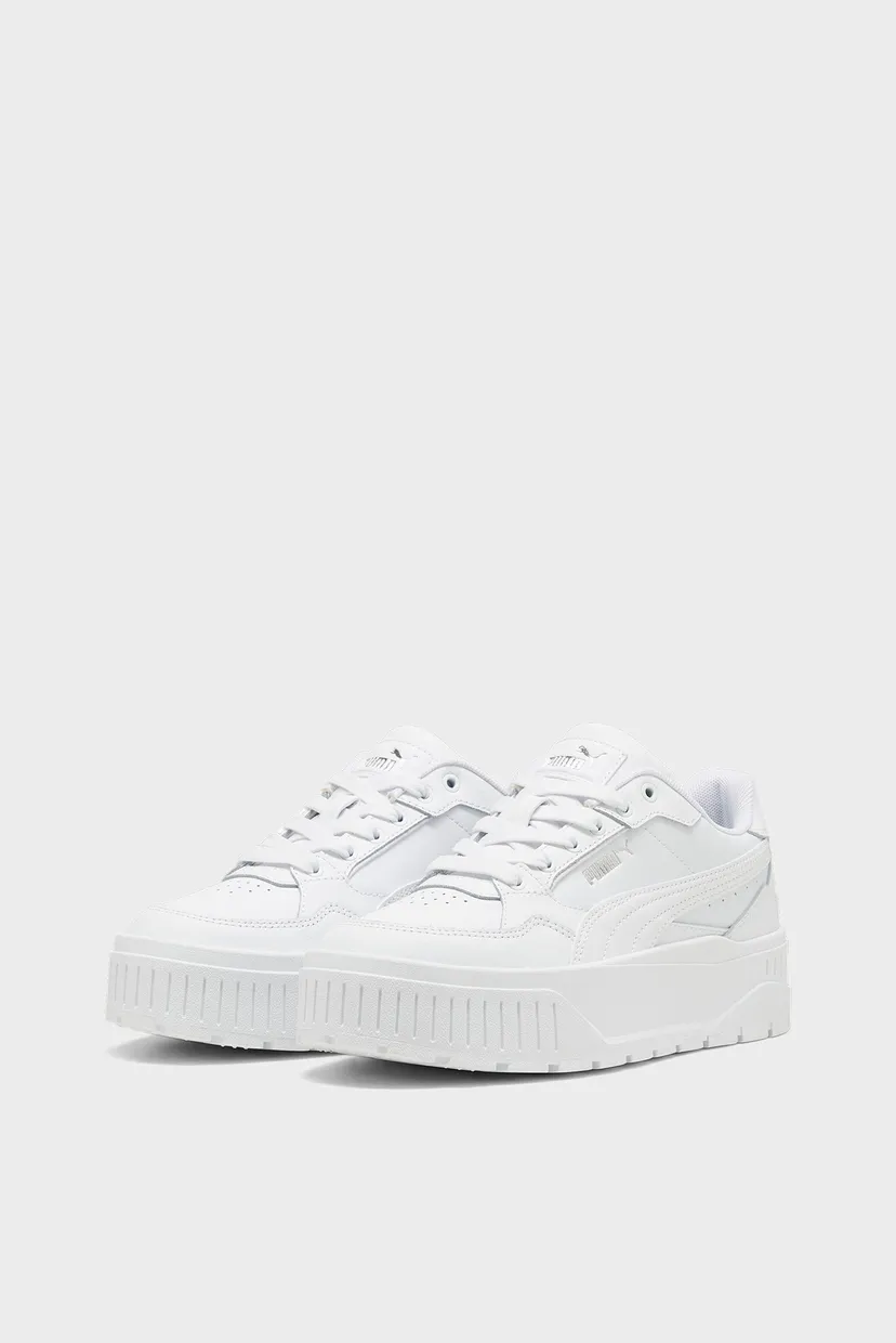 Жіночі білі шкіряні снікерси Karmen II Idol Sneakers Women 3
