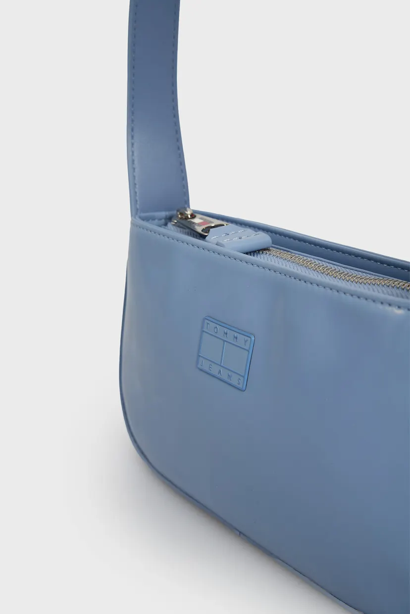 Жіноча блакитна сумка TJW ESS MUST SHOULDER BAG BOX PU 5