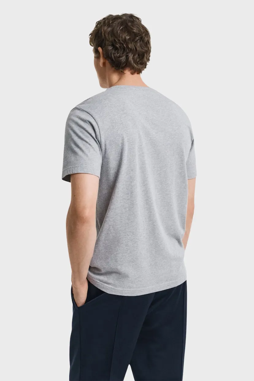 Чоловіча сіра футболка REG ARCHIVE SHIELD SS T-SHIRT 3