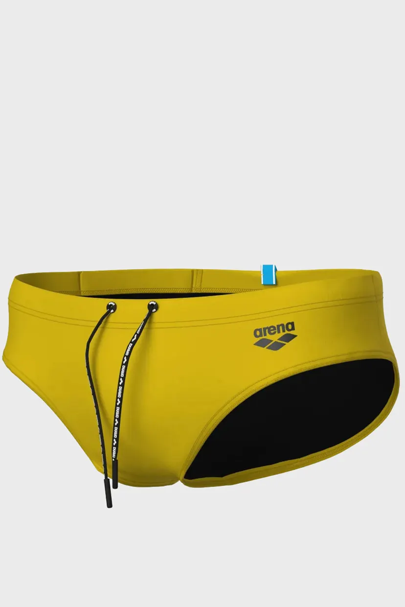 Мужские желтые плавки SMART POCKET SWIM BRIEFS 4