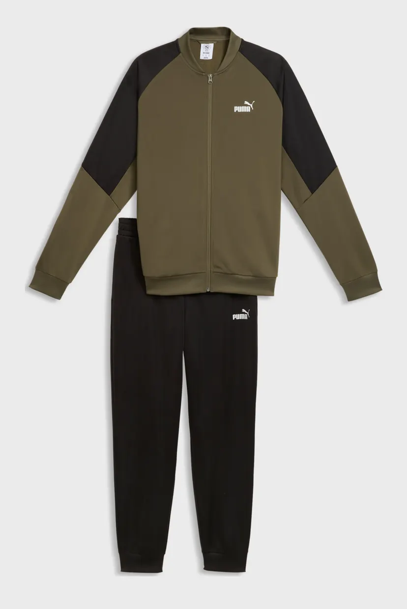 Чоловічий оливковий спортивний костюм (кофта, штани) Baseball Tracksuit Men 4
