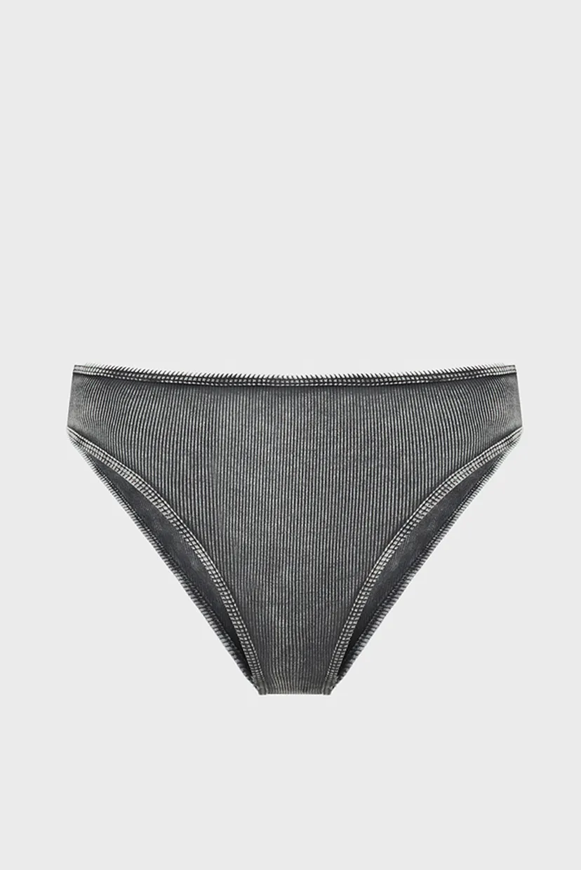 Женские серые трусики UFPN-D-OVAL-HIGH-WAISTED-BRIEF MUTANDE 5