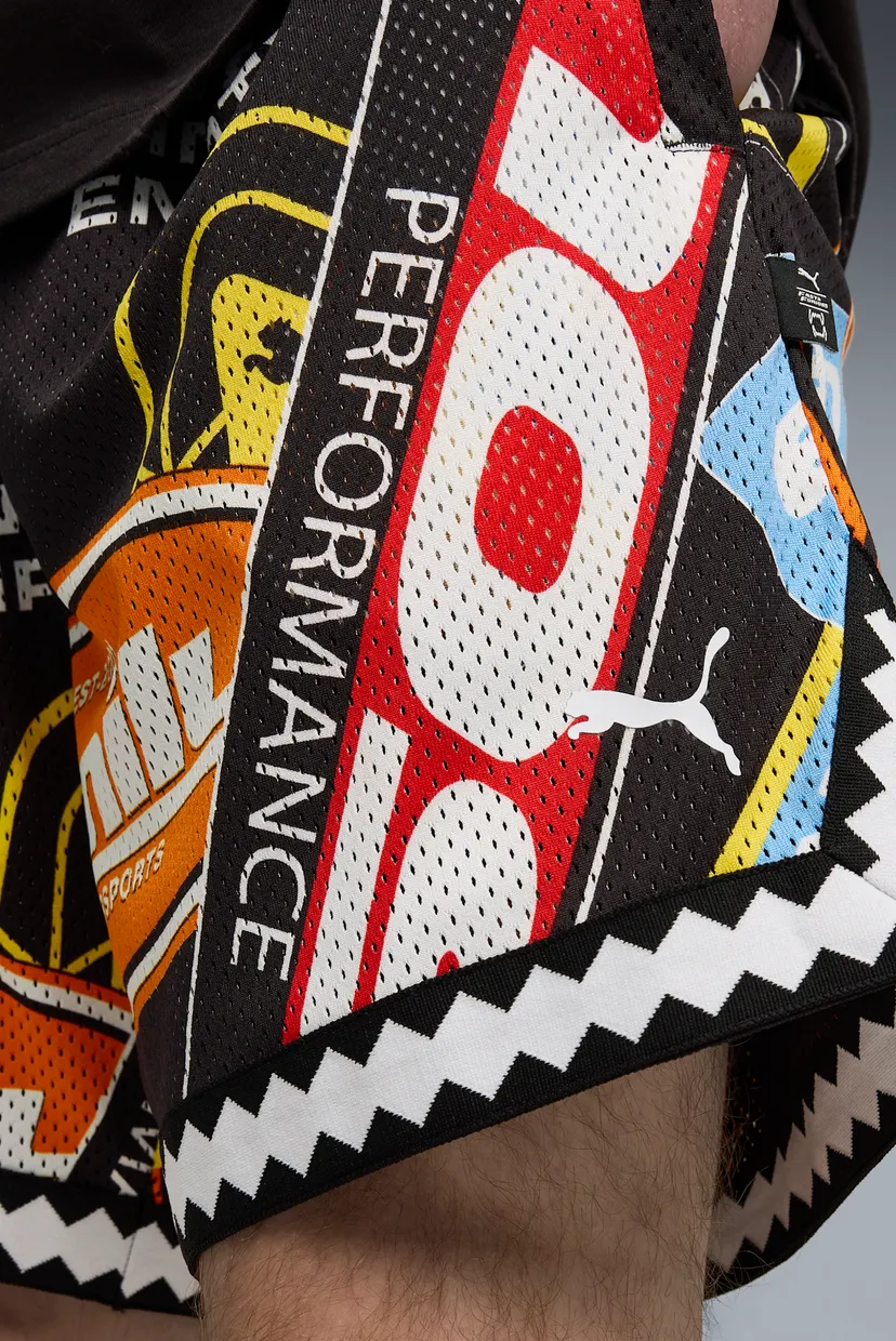 Чоловічі чорні шорти PUMA x FAST & FURIOUS 6