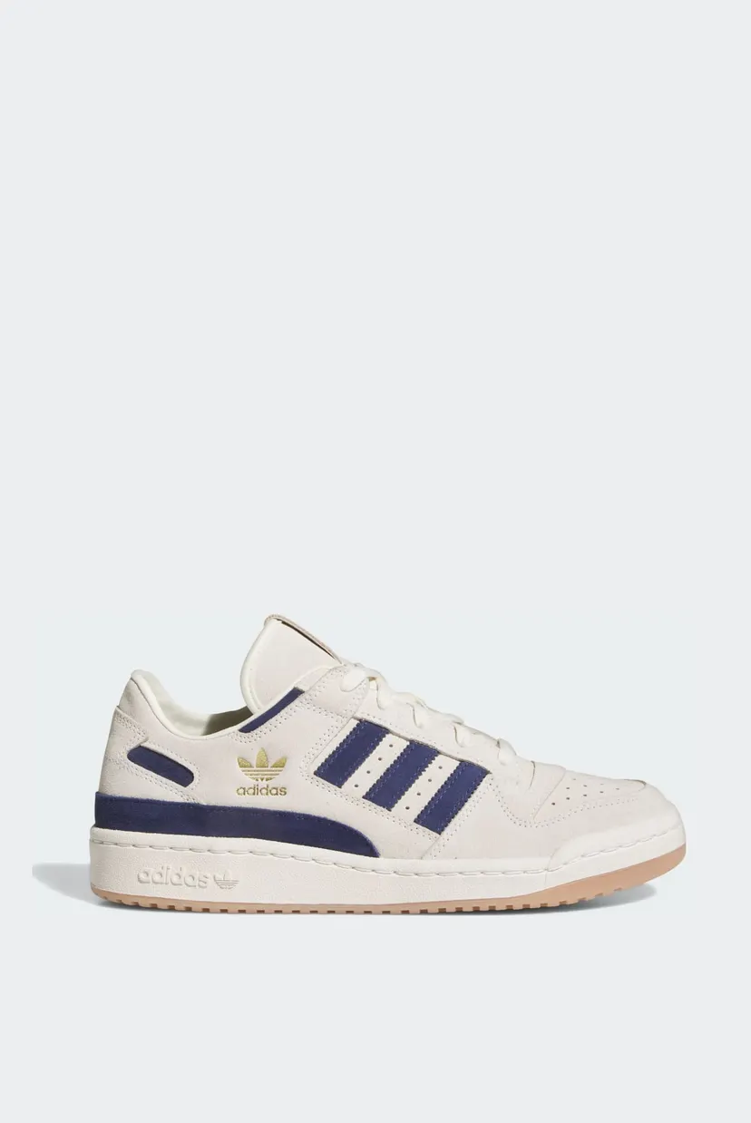 Чоловічі бежеві замшеві снікерси Forum Low CL adidas IF9681 — MD-Fashion