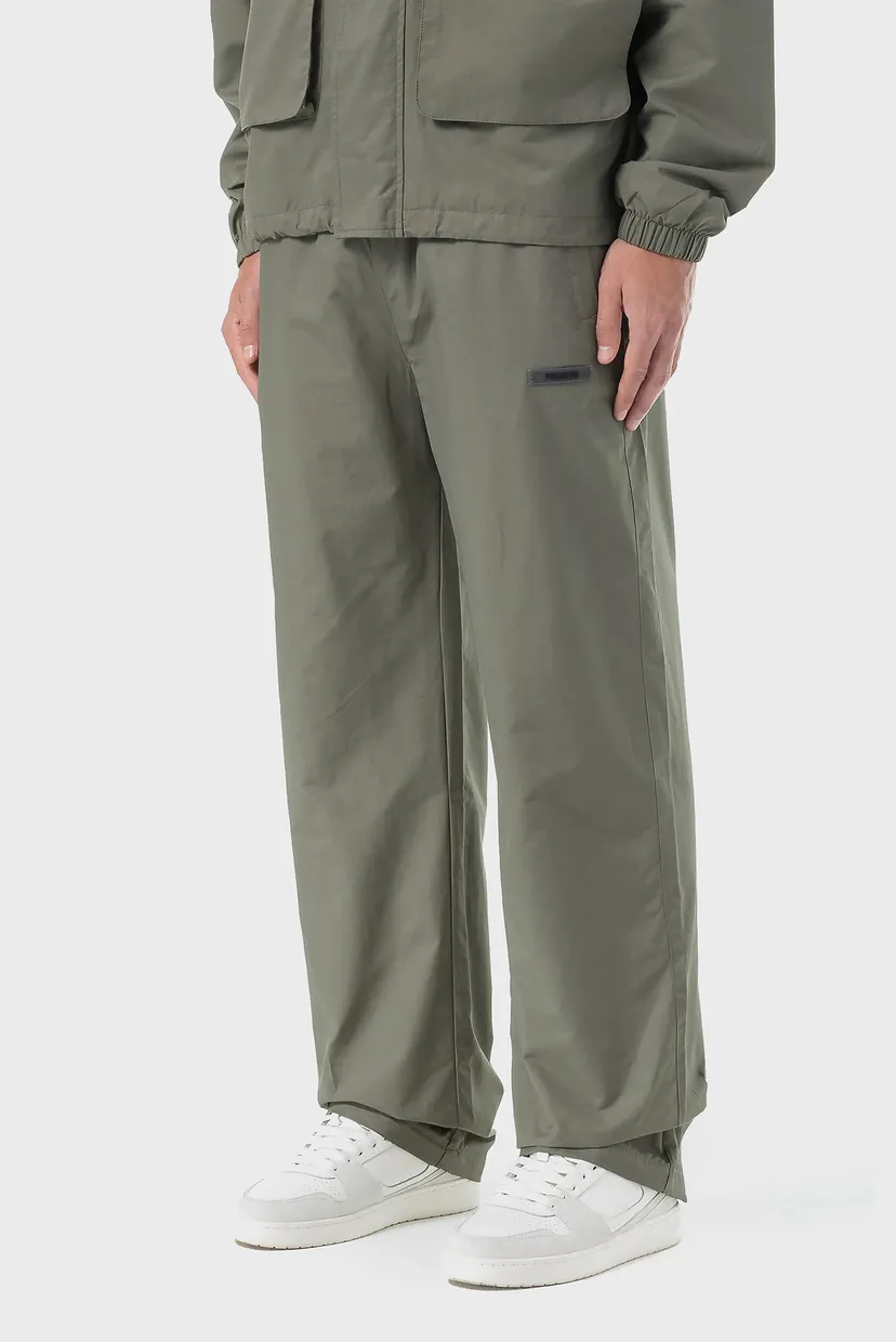 Мужские оливковые брюки Pierce Wide Tech Pants 4