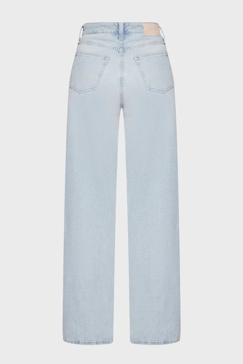 Жіночі блакитні джинси HR WIDE - LIGHT BLUE 7