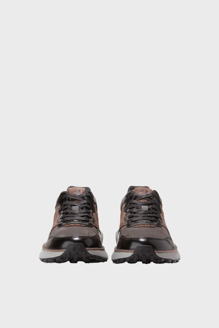 Мужские темно-коричневые кожаные кроссовки GrandPrø Ashland Sneaker 3