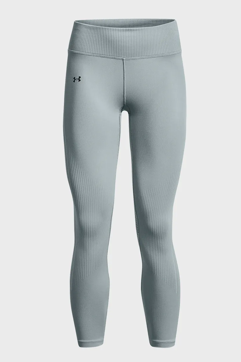 Жіночі сірі тайтси UA Rush Seamless Ankle Leg 5