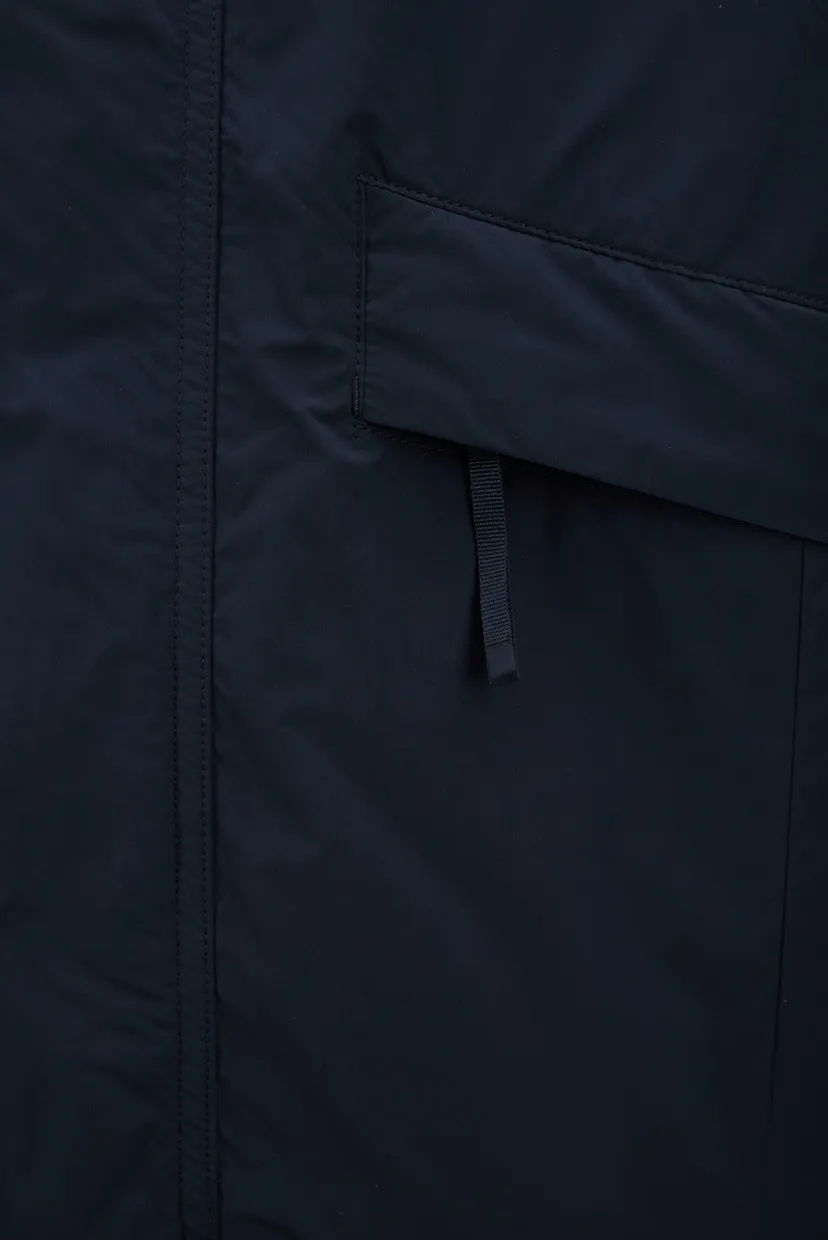 Мужская темно-синяя куртка LW PACKABLE HOODED JKT 5