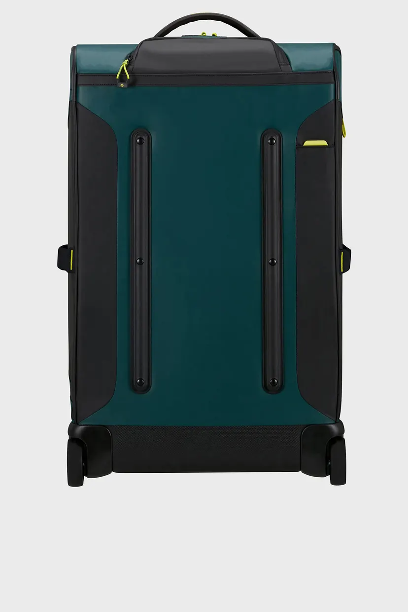 Темно-зелена валіза 67 см ECODIVER DARK TEAL/LIME 5