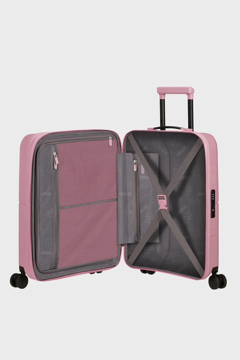 Жіноча рожева валіза 55 см DASHPOP LILAS PINK 4