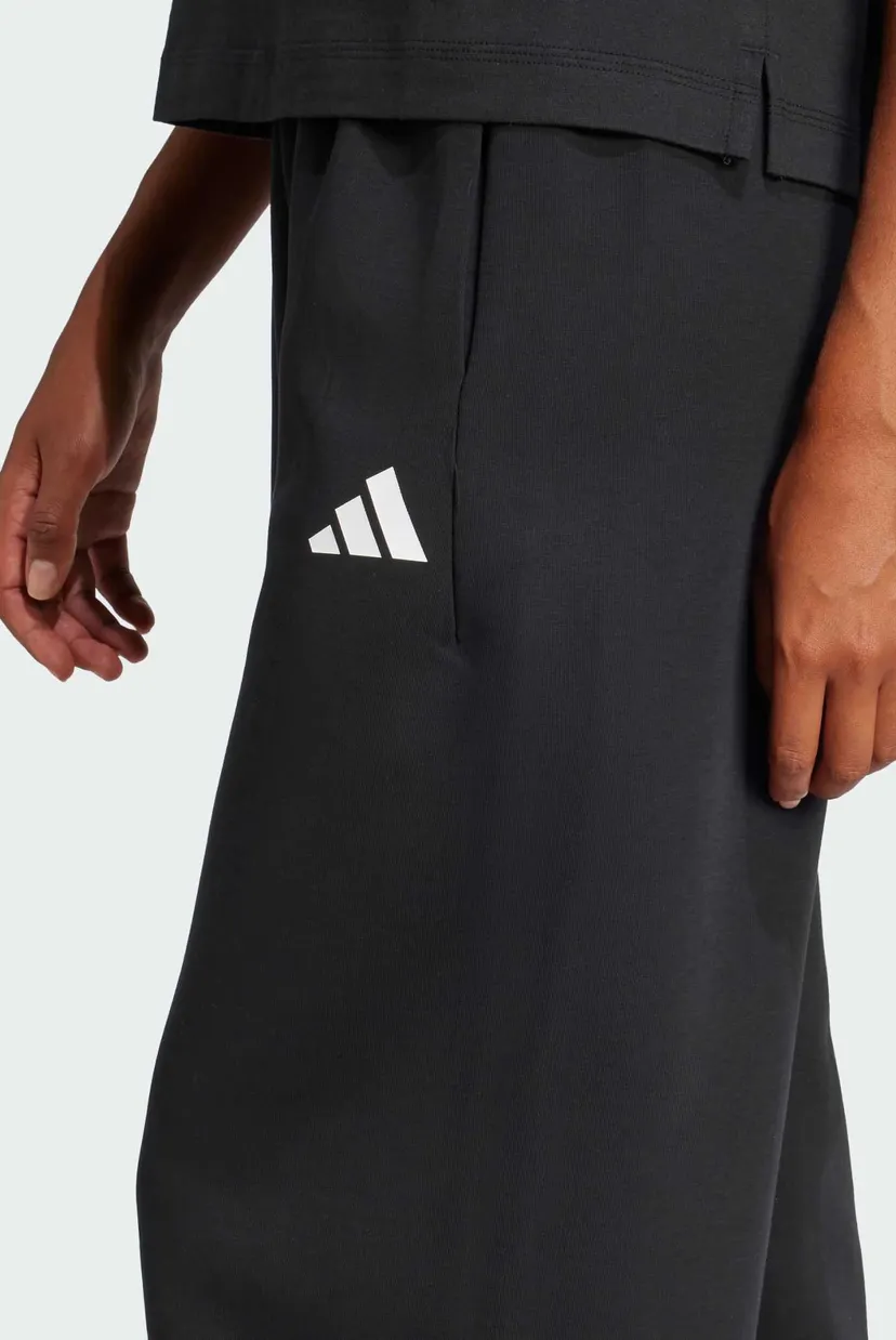 Жіночі чорні спортивні штани Future Icons 3-Stripes Open-Hem 4