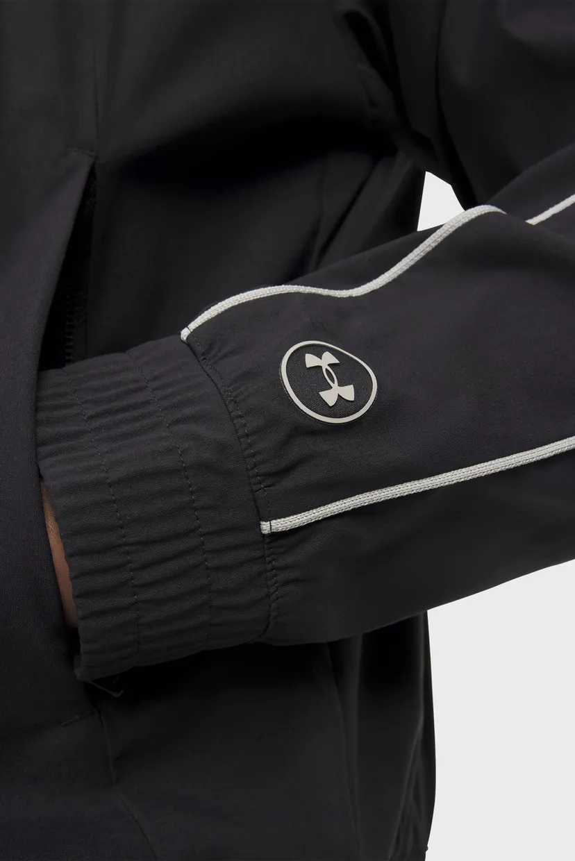 Чоловіча чорна вітровка Curry Club Jacket 3