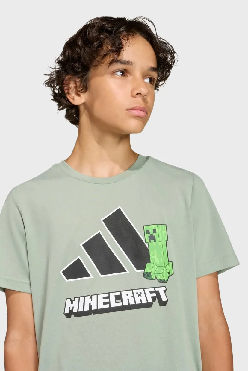 Дитяча зелена футболка ADIDAS MINECRAFT TRAINING 4