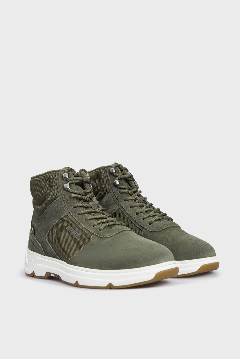 Мужские оливковые замшевые кроссовки CORE W MIX CORDURA HYBRID BOOT 3