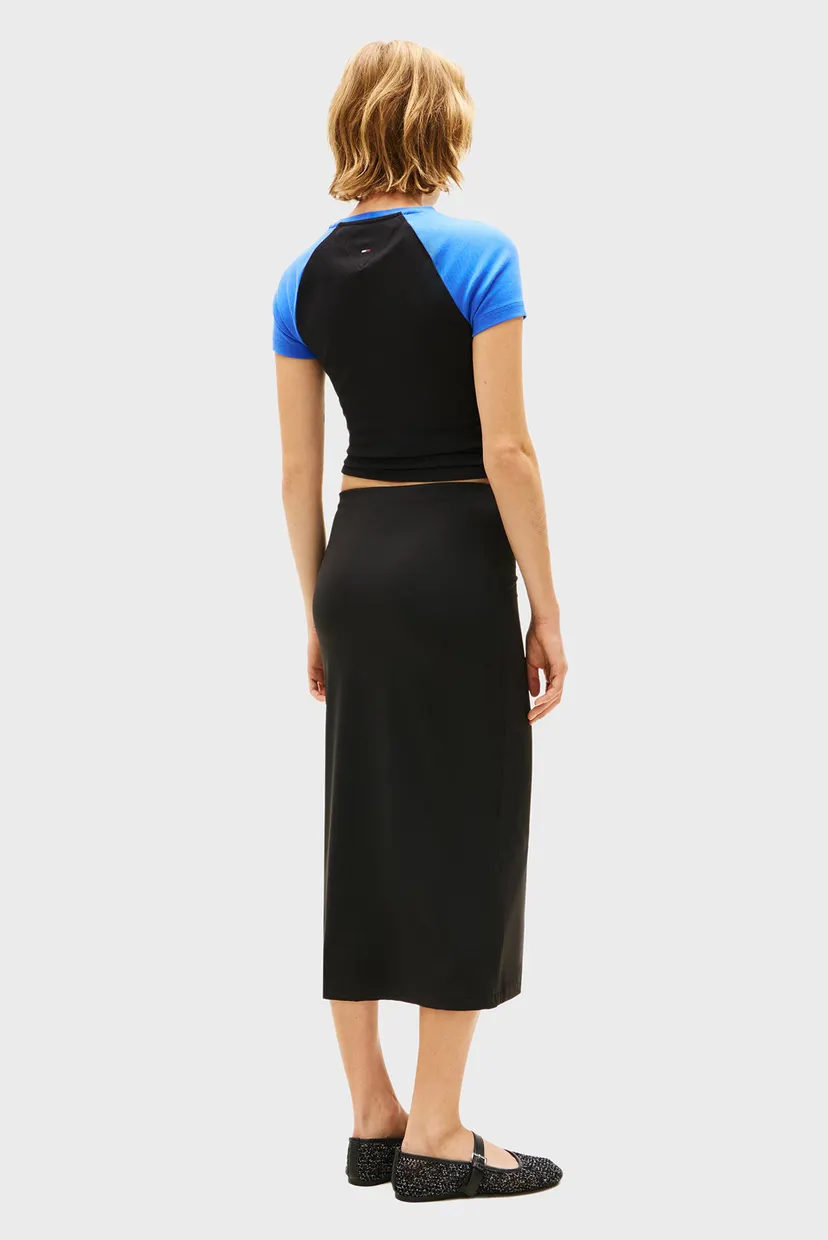 Жіноча чорна спідниця BODYCON 3