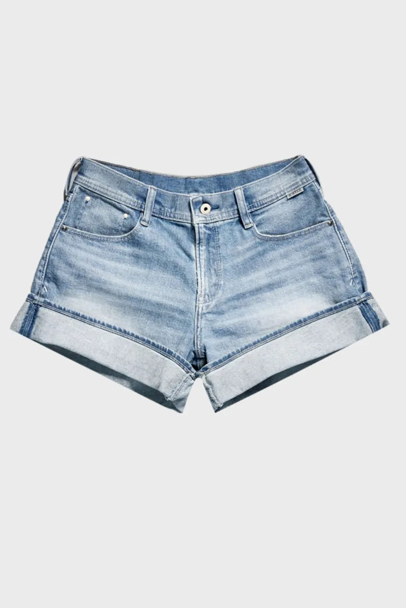 Женские голубые джинсовые шорты Judee Shorts Wmn 4
